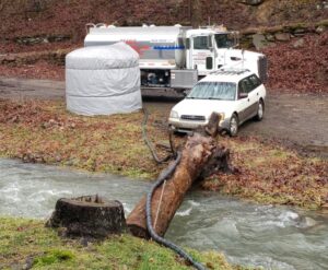 Homeowners, DEP continue to wait for permanent water source
